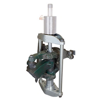 Комплект выпрессовщиков для сервиса грузового транспорта с ударным гидроцилиндром 32 тонн выпрессовщик шворней, съемник ступиц, выпрессовщик пальцев