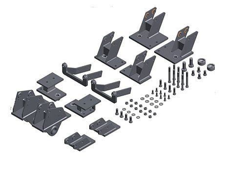 Адаптеры для Renault Premium/Midlum/Kerax, DAF LF 45/55 и Volvo FE/FL