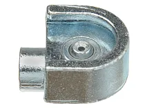 Наконечник  для плоских фитингов (кнопочных головок), G1/8" (f), Головка ниппеля Ø 22 мм, высота: 21 мм, уплотнение: металл