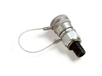 Быстро разъемное соединение гидравлическое, БРС, папа. MPa100 ,NPT 3/8" 