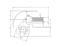Кусачки гидравлические торцевые с управляющим клапаном