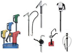 Насосы ручные для перекачки, раздачи масла