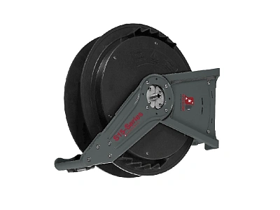 Катушка открытая без шланга для раздачи масла; для шланга 15 м. х 1/2"; композитный барабан; 7,5 МПа; 1/2"