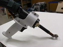 Рукоятка с кнопкой управления трансформатором