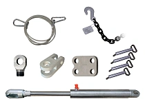 Комплект тянущего цилиндра 300 мм. с остнасткой, для правки кабин