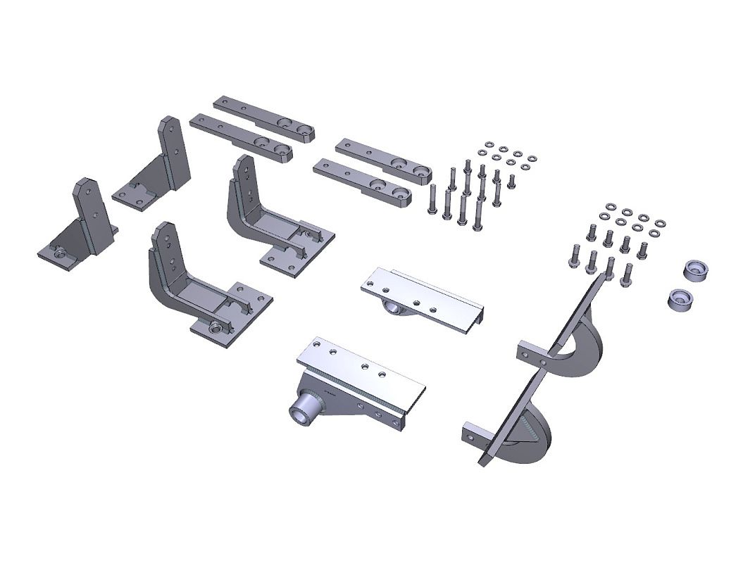 Комплект адаптеров Камаз 54901 (К5), Мерседес Actros(2011), Antos