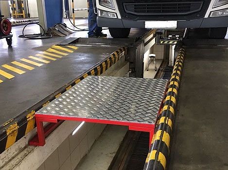 Мостик переходной для сервисной канавы