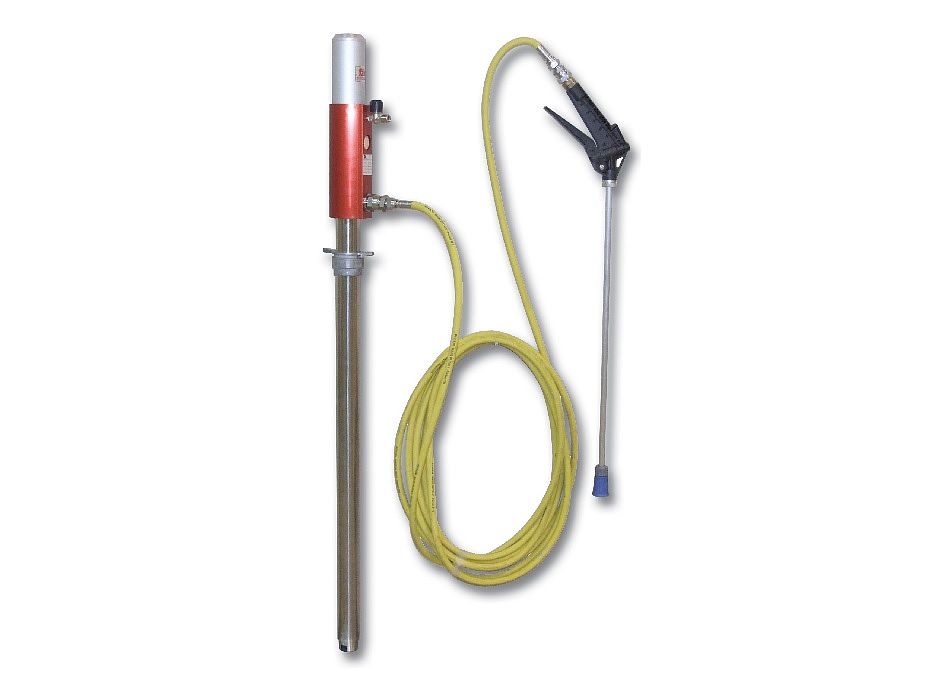 Комплект насоса 1:1 с пульверизатором под бочку, для раздачи технических жидкостей, 30л/мин; 1 МПа