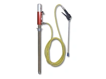 Комплект насоса 1:1 с пульверизатором под бочку, для раздачи технических жидкостей, 30л/мин; 1 МПа