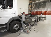 комплект оборудования для правки рам грузовых автомобилей, автобусов, прицепов/полуприцепов Правка рам Гэллакс