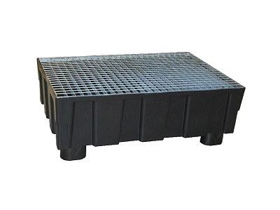 Поддон для хранения 2-ух бочек, металлический