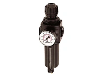 Фильтр регулятор с манометром, G1/2" (f), 1,2 MПa, +5...+60°C