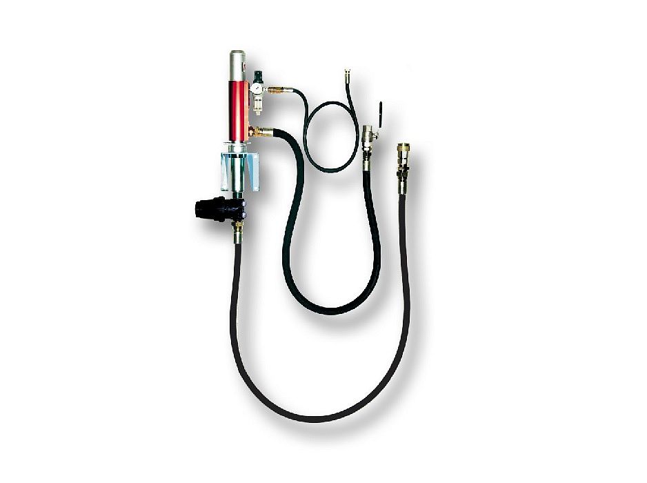 Комплект насоса 1:1 для откачки масла и антифриза из передвижных маслосборников, пневмопривод, 55 л/мин; 1 МПа