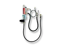 Комплект насоса 1:1 для откачки масла и антифриза из передвижных маслосборников, пневмопривод, 55 л/мин; 1 МПа