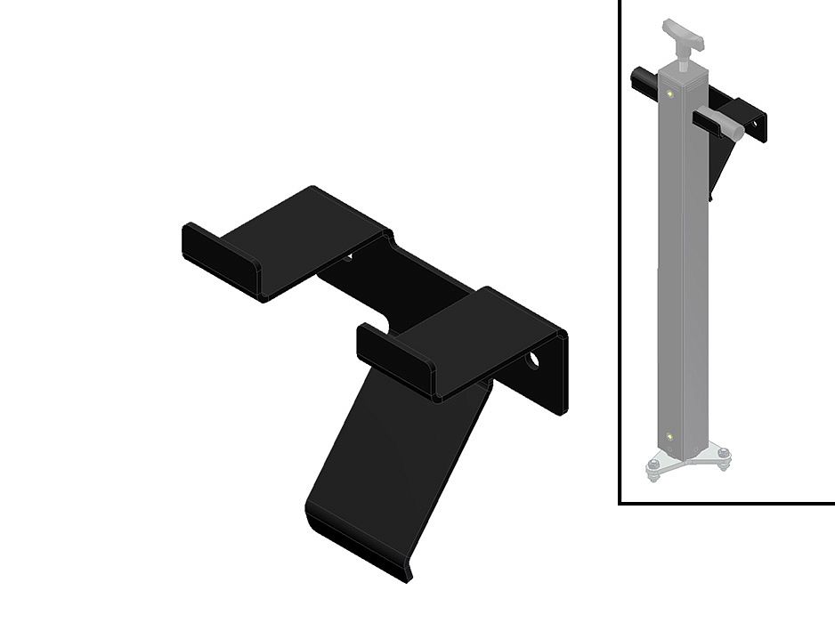 Кронштейн для крепления стойки на стене