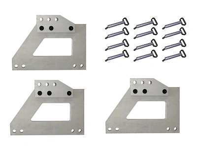 Комплект удлиняющих консолей для правки прицепов, п/прицепов