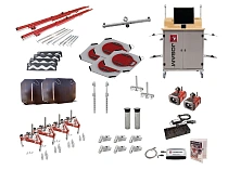 Электронный стенд измерения углов установки колес, положения осей, геометрии рам Cam-aligner Mersedes-Benz CA MB K Сход развал для грузовых 