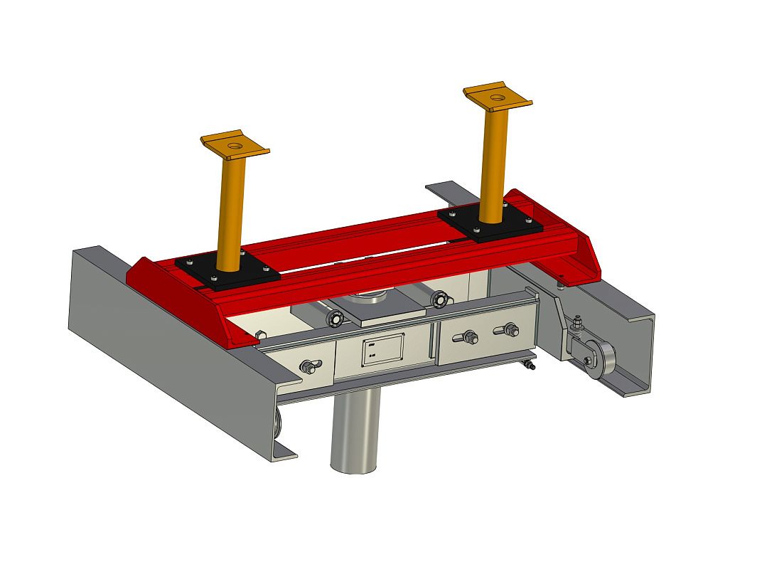 Мост опорный для канавных домкратов серии GL, 15 т