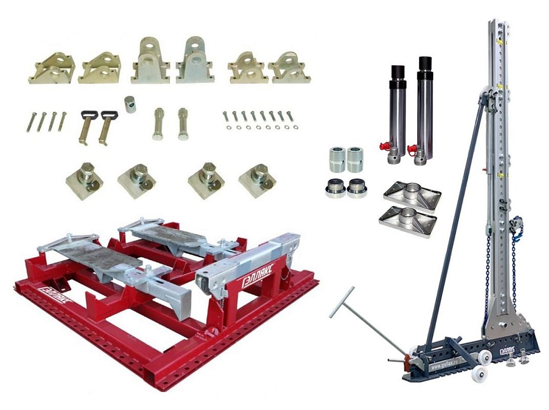 Комплект для правки кабин грузовиков (стапель + основная башня)