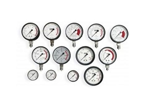 Манометр, 3 шкалы, диапазоны: 0-4 т., 0-10 т., 0-600 бар, 3/8"                        