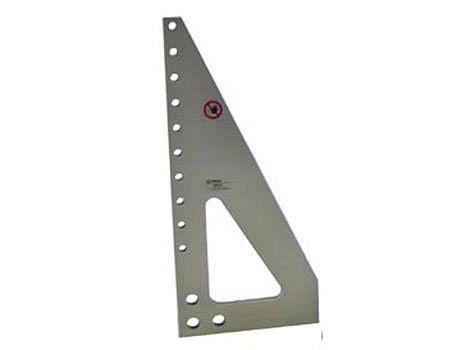 Вертикальная консоль 450 х 1050 мм, для горизонтального пресса для правки рам