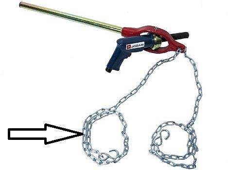 Цепь с крюком, 2,5 м Правка рам Гэллакс