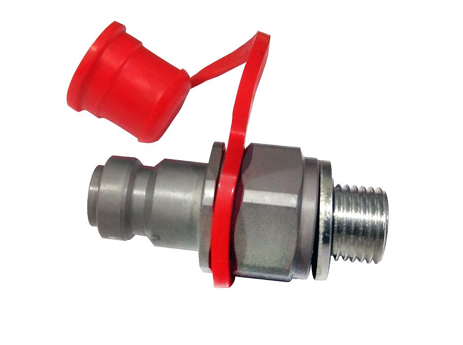 БРС, Быстросъемное соединение гидравлическое, G 1/4", 100 МПа, папа