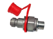 БРС, Быстросъемное соединение гидравлическое, G 1/4", 100 МПа, папа