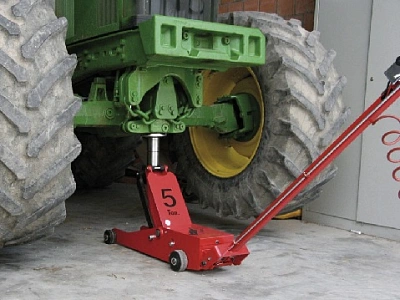 Домкрат пневмогидравлический подкатной, 5 т