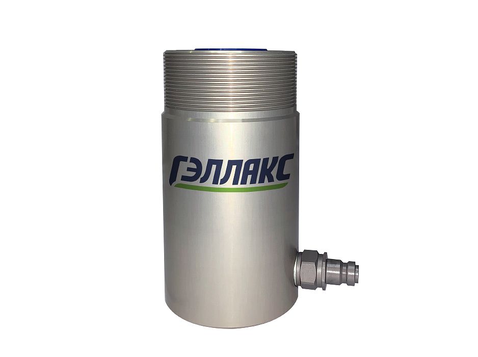 Гидроцилиндр с полым штоком, усилие 18 т, 70 МПа