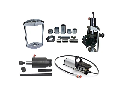 Выпрессовщик шкворней для грузовых автомобилей, универсальный с насосом (базовая версия)