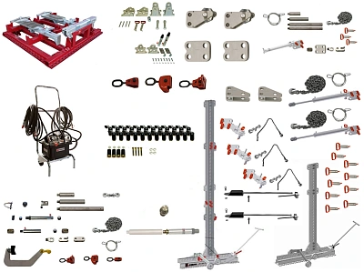 Комплект оборудования для правки кабин