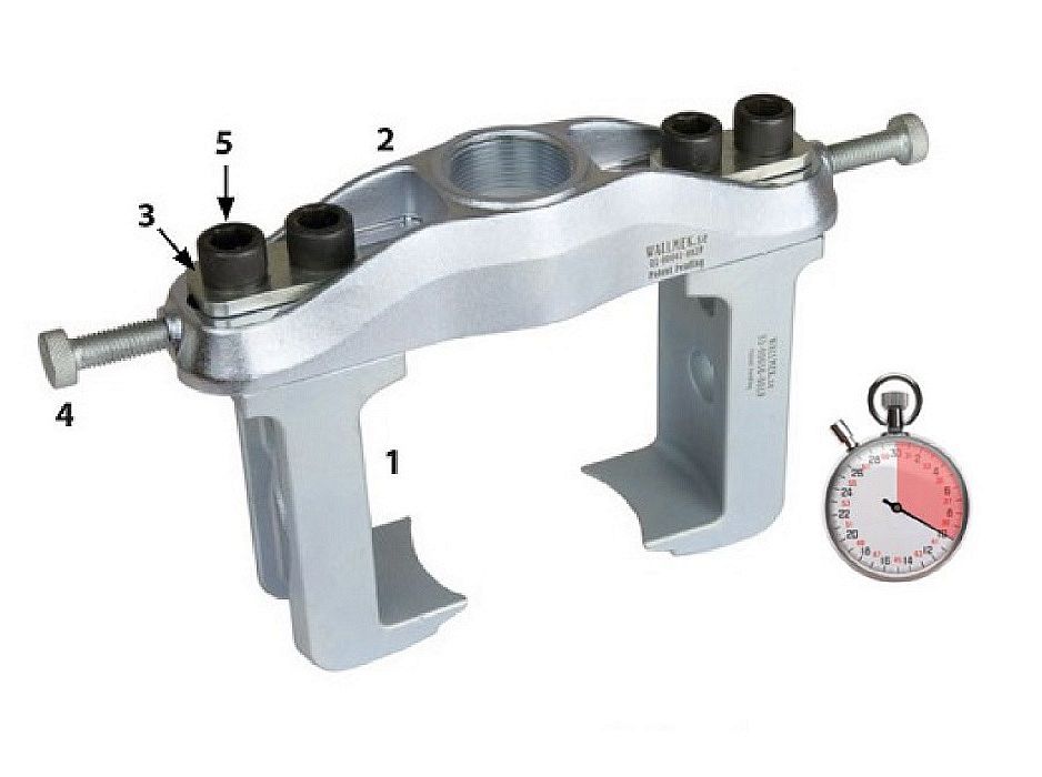 Оснастка для съёмника универсального для подшипников карданного вала и рулевой сошки