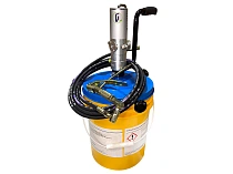 Нагнетатель смазки 50:1 под бочки 12-40 кг; 0,5 кг/мин, 410 мм