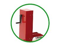 Тележка гидравлическая для снятия и установки колес, 1,5 т