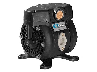 Насос диафрагменный с пневмоприводом, 1:1, 30 л/мин, воздух 0,8 МПа, G3/8"(f), вход/выход G1/2"(f), Корпус - Полипропилен