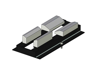 Приспособление для установки выпрессовщика осей 103 тонны