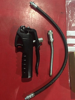 Пистолет для раздачи  смазки, носик-шланг 450 мм., резьба 1/4", макс. давление: 50 МПа