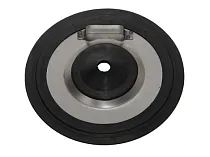 Пластина уплотнительная под приемную трубу насоса диаметром 26-42 мм под бочки 50 кг, для бочек с внутренним диам. 330-405 мм