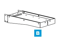 Консоль для крепления катушки удаления выхлопных газов к стойкам 92150 и 92152