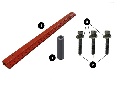 Анкерная балка (полный комплект) правка кабин