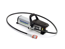 Насос гидравлический, пневматический привод, 70 МПа, 1000 см3, 7 кг, (шланг 2 м, БРС)