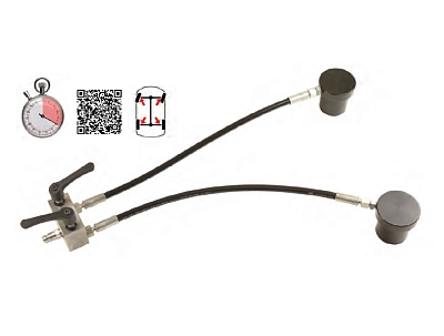 Комплект для демонтажа тормозного диска со шлицами Volvo/Renault/DAF