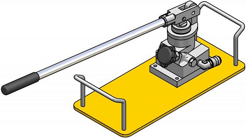 Насос гидравлический ручной в комплекте, аварийный