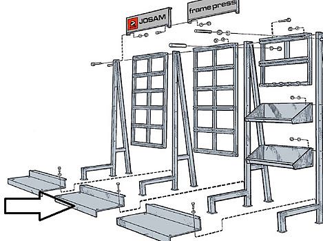 Полка Правка рам Гэллакс