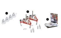 Комплект колесных адаптеров для прокатки осей к стенду СА 2000 К