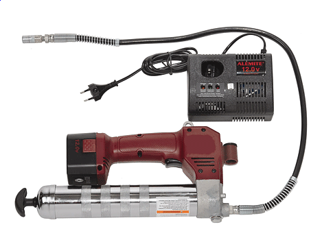 Насос для смазки беспроводной аккумуляторный 12 В NiCd, 45 МПа, производительность 150 г/мин