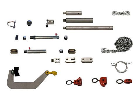 Набор приспособлений для правки кабин 5- 10 т Правка кабин Гэллакс