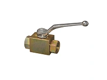 Кран шаровый запорный, для масла и самзки, 50 МПа, G1/2"(f)