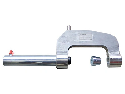 Струбцина для выпрессовки салейнтблоков для правки рам 